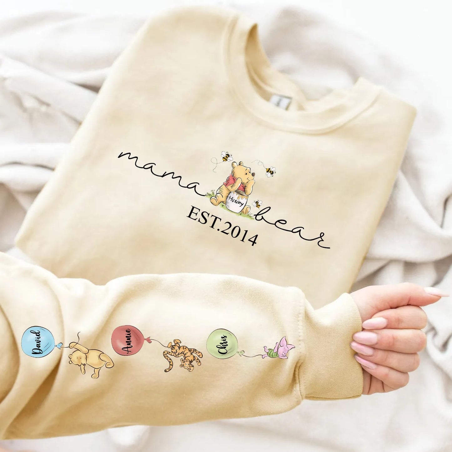 50% OFF❤️Custom Mama Bear Sweatshirt🐻Hoodie