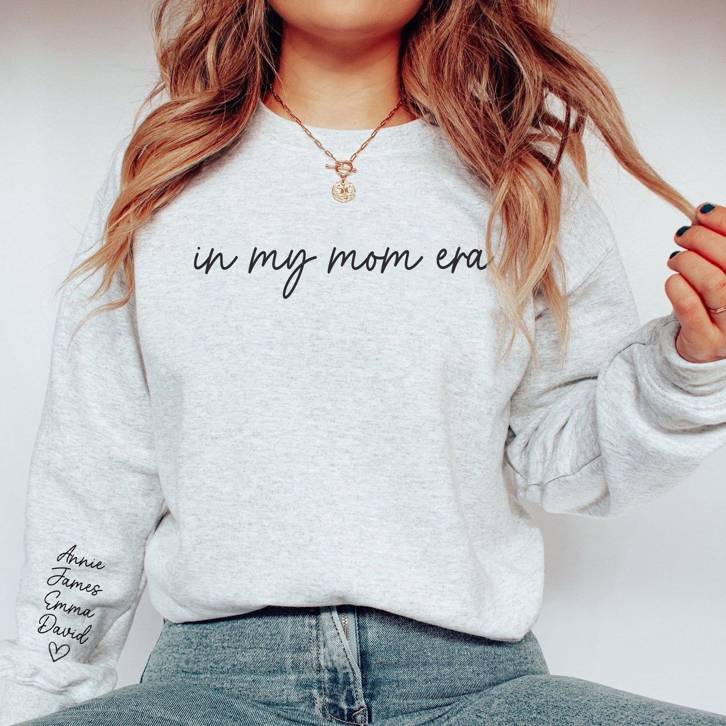 Personalized In My Mama Era Sweatshirt