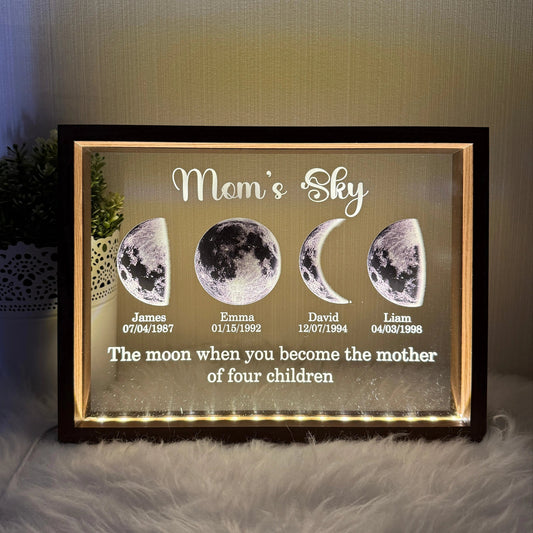 50% OFF🔥Mom's Sky Led Light Frame