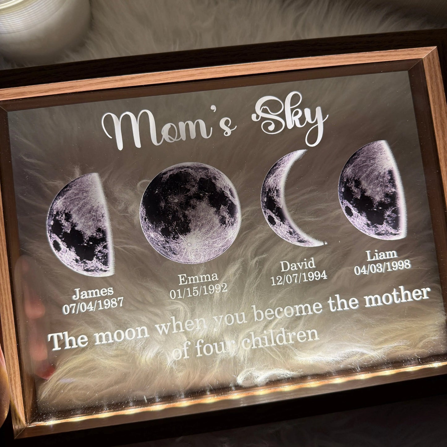 50% OFF🔥Mom's Sky Led Light Frame
