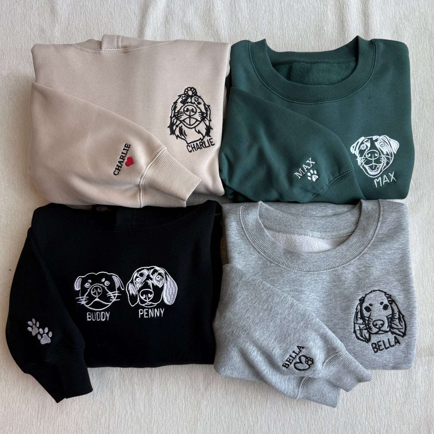 50% OFF🔥Custom Pet Portrait Hoodie💕Sweatshirt