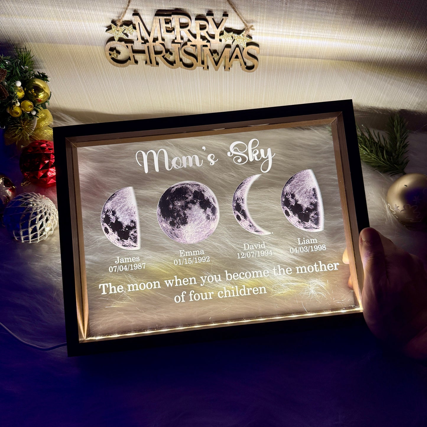 50% OFF🔥Mom's Sky Led Light Frame