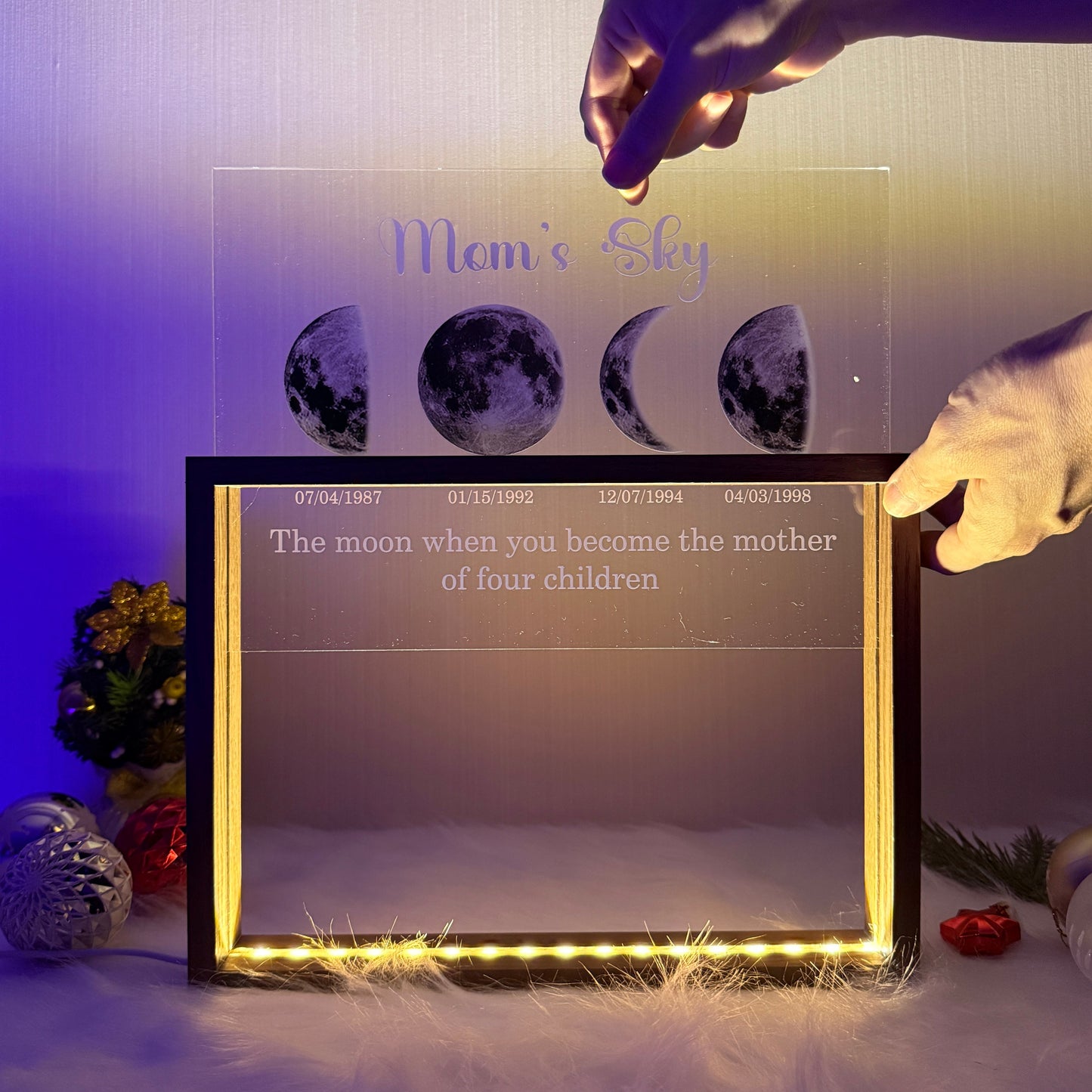50% OFF🔥Mom's Sky Led Light Frame