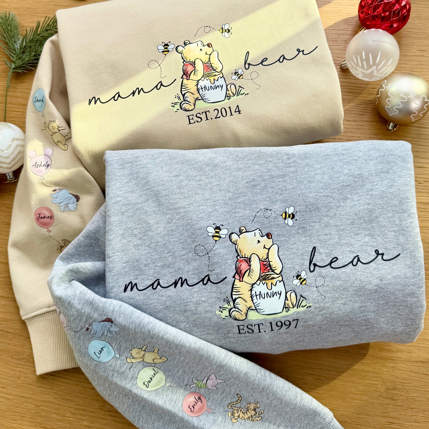 50% OFF❤️Custom Mama Bear Sweatshirt🐻Hoodie