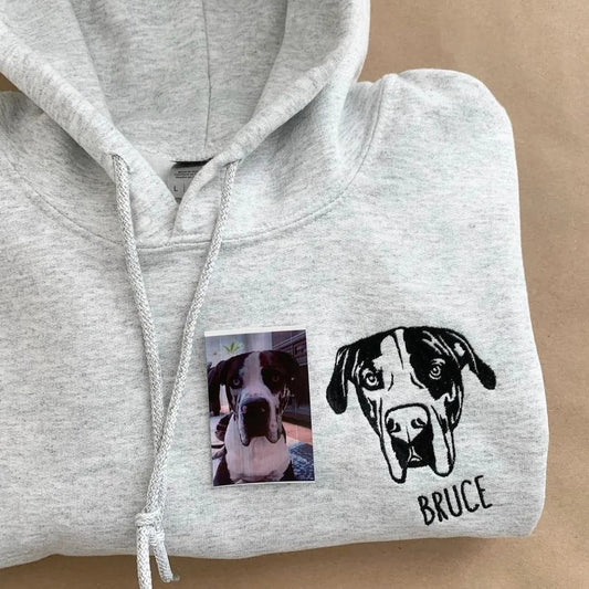 50% OFF🔥Custom Pet Portrait Hoodie💕Sweatshirt