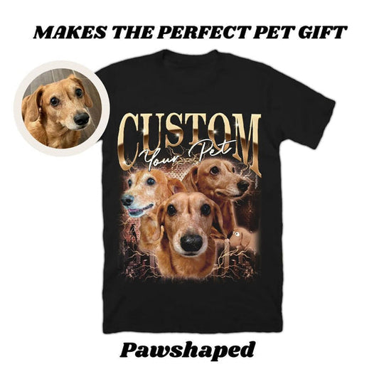 Custom Vintage Pet Photo Tee❤️Sweatshirt